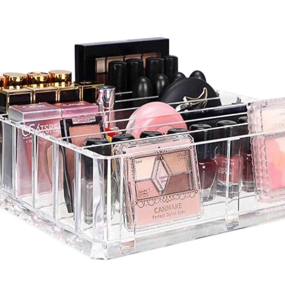 Clear Acrylic Makeup Organizer